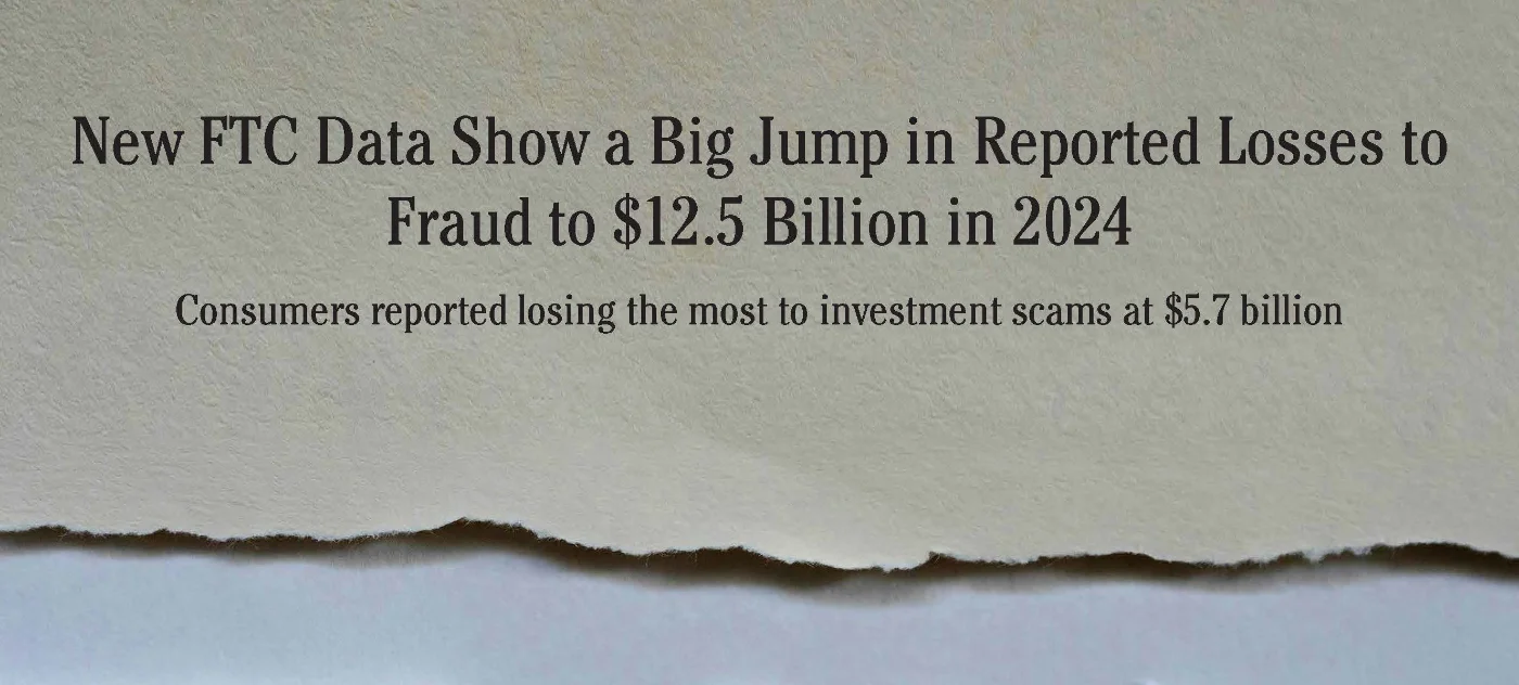 New FTC Data headline section